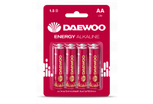 Батарейка daewoo lr6 energy alkaline 2021 bl-8