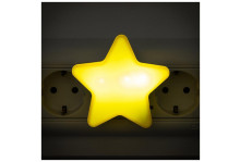 Светильник ночник 0,6вт 3 светод звездочка желтая  en-nl-8 Energy