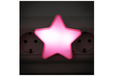 Светильник ночник 0,6вт 3 светод звездочка розов  en-nl-8 Energy