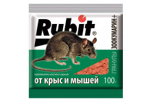 Яд средство от крыс и мышей зоокумарин+ гранулы сырные 100г Рости