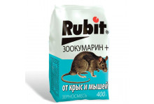 Яд средство от крыс и мышей зоокумарин+ зерновая смесь  400г Рости