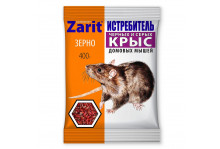 Яд средство от крыс и мышей истребитель зоокумарин+ зарит зерно 400г Рости