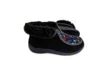 Ботинки женские сукно черные с рисунком 37 р-р, арт 07-13, Стайл