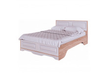 Кровать Прованс 1200 с настилом дуб сонома, МДФ, Calpe