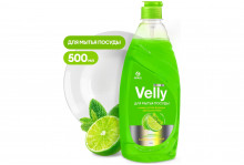 Средство для мытья посуды Velly Premium лайм и мята 500мл Grass