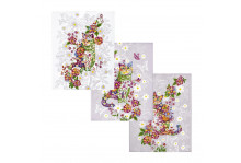 Набор полотенец кухонных рогожка 2 шт 45х60 Чудесный день, Арт Дизайн