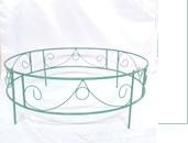 Заборчик для клумбы ландыш круглый d=90 зелен Тверь