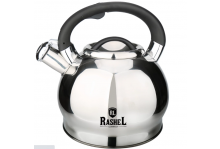 Чайник нерж 2.5л со свистком для всех видов плит Rashel