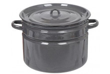 Бак эмаль 16л коричневый рябчик КМЗ