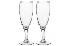Набор стекло бокалов для шампанского 2шт Элеганс 170мл Luminarc