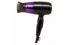 Фен для волос 1400вт 2 реж мощн 2 реж темп  хол возд концентр склад ручка Delta