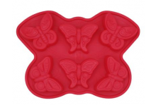Форма силикон д/выпечки 6 кексов бабочки Катунь