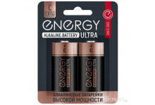 Батарейка energy lr14/2b (c) ultra alkaline за 2шт блистер