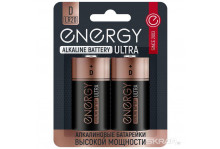 Батарейка energy lr20/2b (d) ultra alkaline за 2шт блистер
