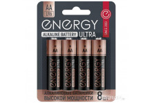 Батарейка energy lr6/8b ultra alkaline aa за 8шт блистер