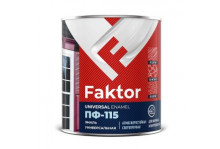Эмаль пф-115 желтый 1,9кг банка Faktor