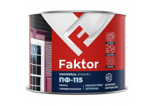 Эмаль ПФ-115 Faktor синий 1,9 кг банка, Ярославль
