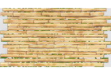 Панель декор пвх 955х507 бамбук "золотой" Аг