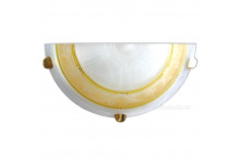 Светильник настенный 1л 1/2  е27 макс 60вт нбб 21-60 м19 g99 300/2 мат зол/кл зол Элетех