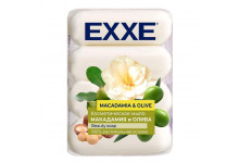 Мыло exxe макадамия и олива 4шт*70г белое