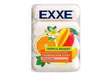 Мыло exxe тропический букет 4шт*70г белое