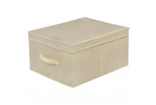 Коробка для хранения с ручкой, текстиль, размер: 40*50*25см