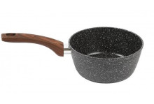 Ковш алюминий литой а/п 2,0л титан гранит черный, индукция Rashel