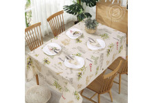 Набор столового белья скатерть 150х220+салфетки 35х35 6шт оливия Арт дизайн