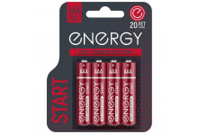 Батарейка energy lr6/4b power alkaline aa за 4шт Блистер