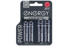 Батарейка Energy LR6+LR03/4B Power Alkaline AA+AAA за 4шт блистер