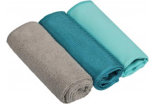 Набор салфеток из микрофибры 3 шт 30*30 Мой идеальный для пыли, грязи, полировки, стекла, Мастер Хаус