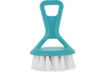 Щетка для ванн круглая 75х75х120 голубой vogue svip