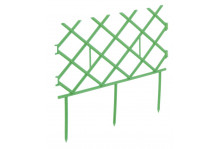 Заборчик декоративный Палисад зеленый 2,95 м h 18,5 см 