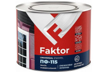 Эмаль пф-115 ярко бежевая 1,9кг банка Faktor