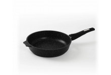 Сковорода алюминий литой а/п 240 гранит Black, ручка Soft Touch, Мечта