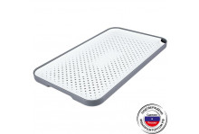 Поднос сушилка Smart серо-белый 370х210х23 Полимербыт