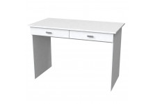 Стол письменный СТ-9 с 2-мя ящиками 1100х750х570 белый, Феникс