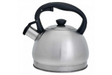 Чайник нержавеющая сталь 2.0 л Webber матовый со свистком, для всех видов плит