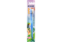 Щетка зубная exxe джунгли 6-12 лет мягкая