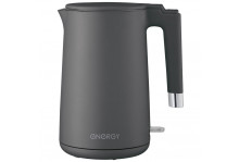 Чайник электрический 1.7 л 1500-1800 Вт двойной корпус сталь / пластик, Energy