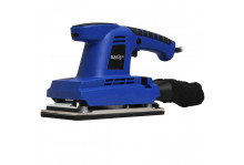 Шлифовальная машина вибрационная 400 Вт, 6000-12000 об.мин, 113х225 мм, регулятор оборотов, вес 2,3 кг, Oasis