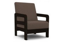 Кресло для отдыха вега-34 каркас массив блок бонель нагрузка 130кг орех Sensey koriza Элегия