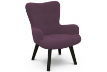 Кресло для отдыха комфорт-7 каркас массив нагрузка 130кг Sensey dusty plum Элегия