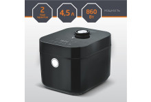 Мультиварка 4.5 л 860 Вт, 12 программ, антипригарное покрытие, led дисплей, сенсорное управление, Leonord