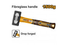 Кувалда 1500 г с фиберглассовой рукояткой Super Ingco