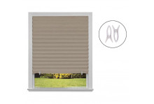 Самоклеящиеся шторы-плиссе Skandi, размер 60х180 см, серый, Рыжий кот