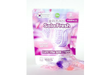 СМС капсулы для стирки Sola Fresh Lime Аромат цветов 8шт, мягкая упаковка 