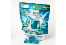 СМС капсулы для стирки Sola Fresh Lime Аромат эвкалипта 40 шт, мягкая упаковка