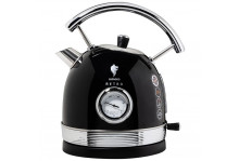 Чайник электрический 1.8 л Leonord Retro черный 1850-2200 Вт, контроллер Strix, термометр