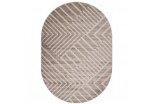 Ковер Dios 0,8х1,5 Oval Beige Меринос